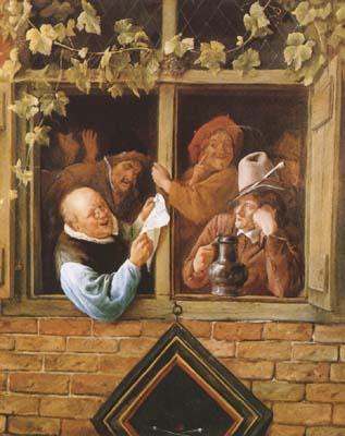 Jan Steen Rhetoricians at a Window (mk08) France oil painting art